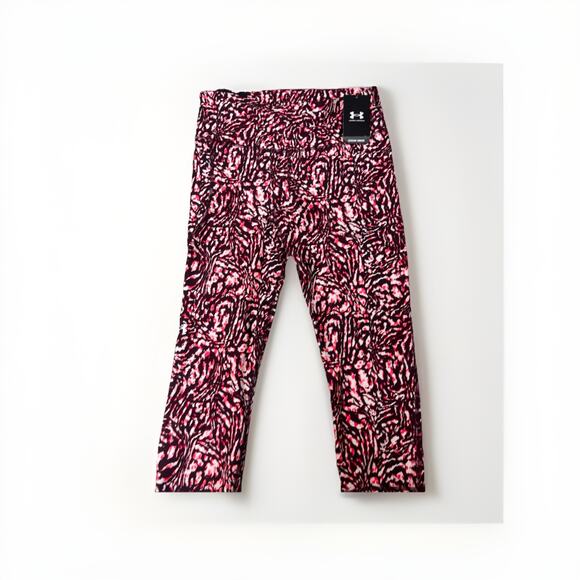 Under Armour Capri Pants Womens Size Large Heat Gear Compression New Athleisure - Picture 1 of 11